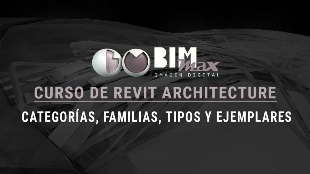 categorías familias tipos y ejemplares en Revit